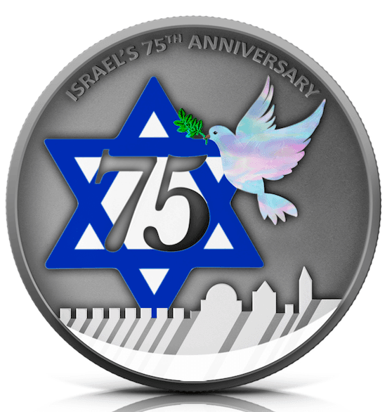 Imagen para 1 oz Silver Dove of Peace Colorized Coin